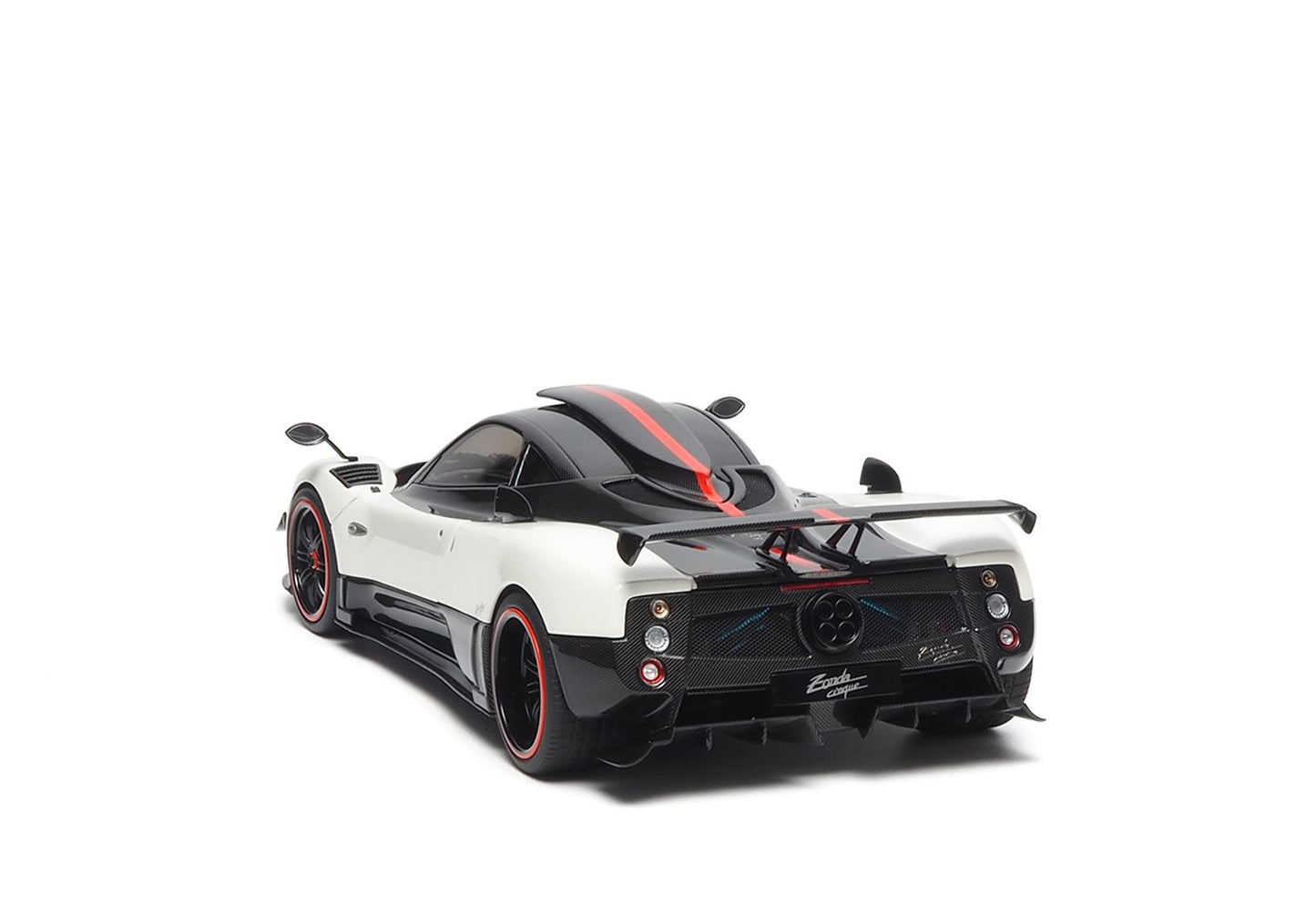 BBR Pagani Zonda cinque coupe diecast full open Bianco Benny RHD - BASIC PACK 850604001 Pre-Paid