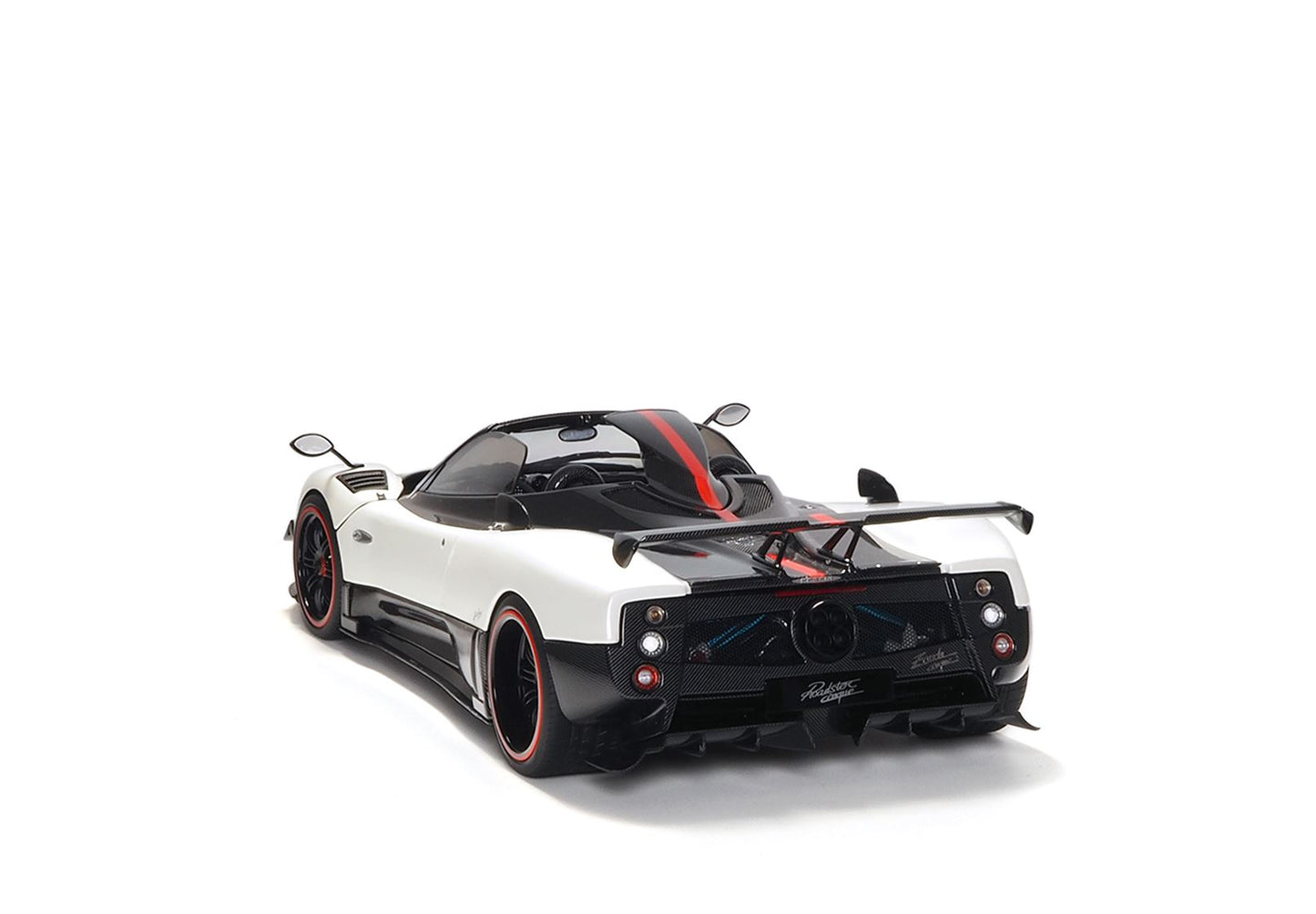 Pagani Zonda cinque Roadster diecast full open Bianco Benny - BASIC PACK 1/18 850611001