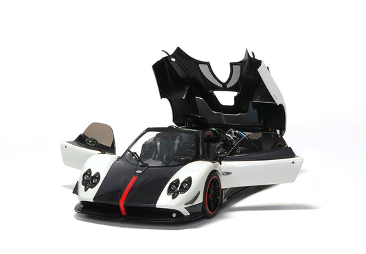 Pagani Zonda cinque Roadster diecast full open Bianco Benny - BASIC PACK 1/18 850611001