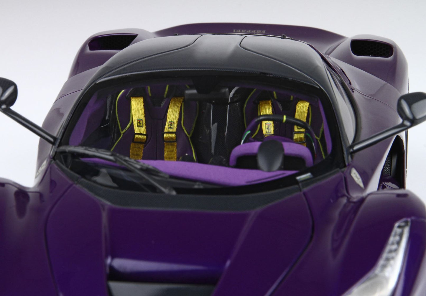 BBR Ferrari LaFerrari 2012 open  diecast - SPECIAL PACK Purple Dubai- Viola Vio 1/18 BBR182237DIE Pre-Order