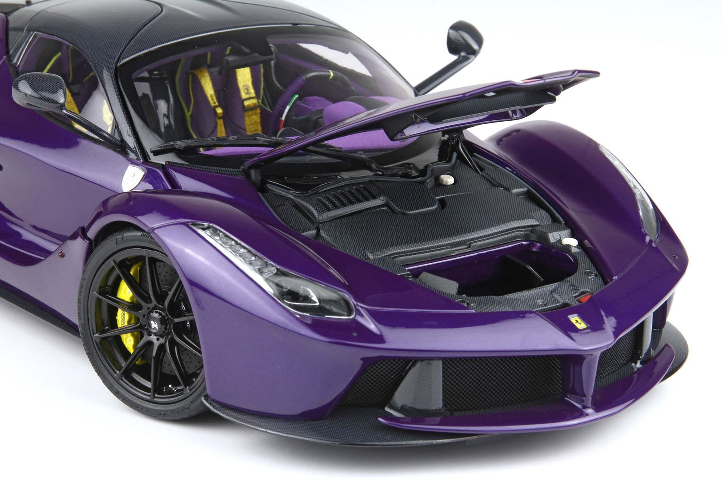 BBR Ferrari LaFerrari 2012 open  diecast - SPECIAL PACK Purple Dubai- Viola Vio 1/18 BBR182237DIE Pre-Order