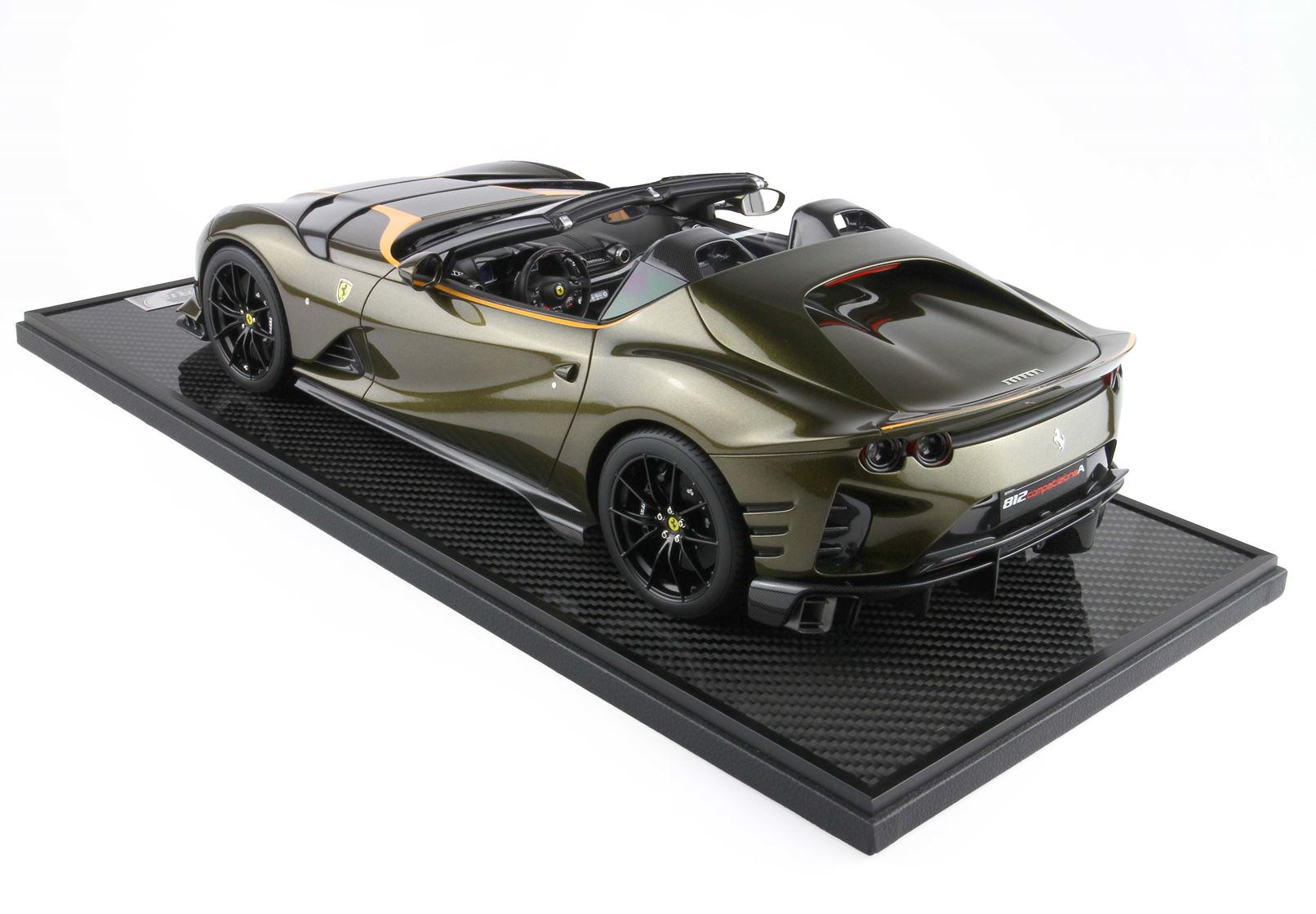 BBR *POSTAGE INCLUDED* Ferrari 812 Competizione A Green Volterra 1