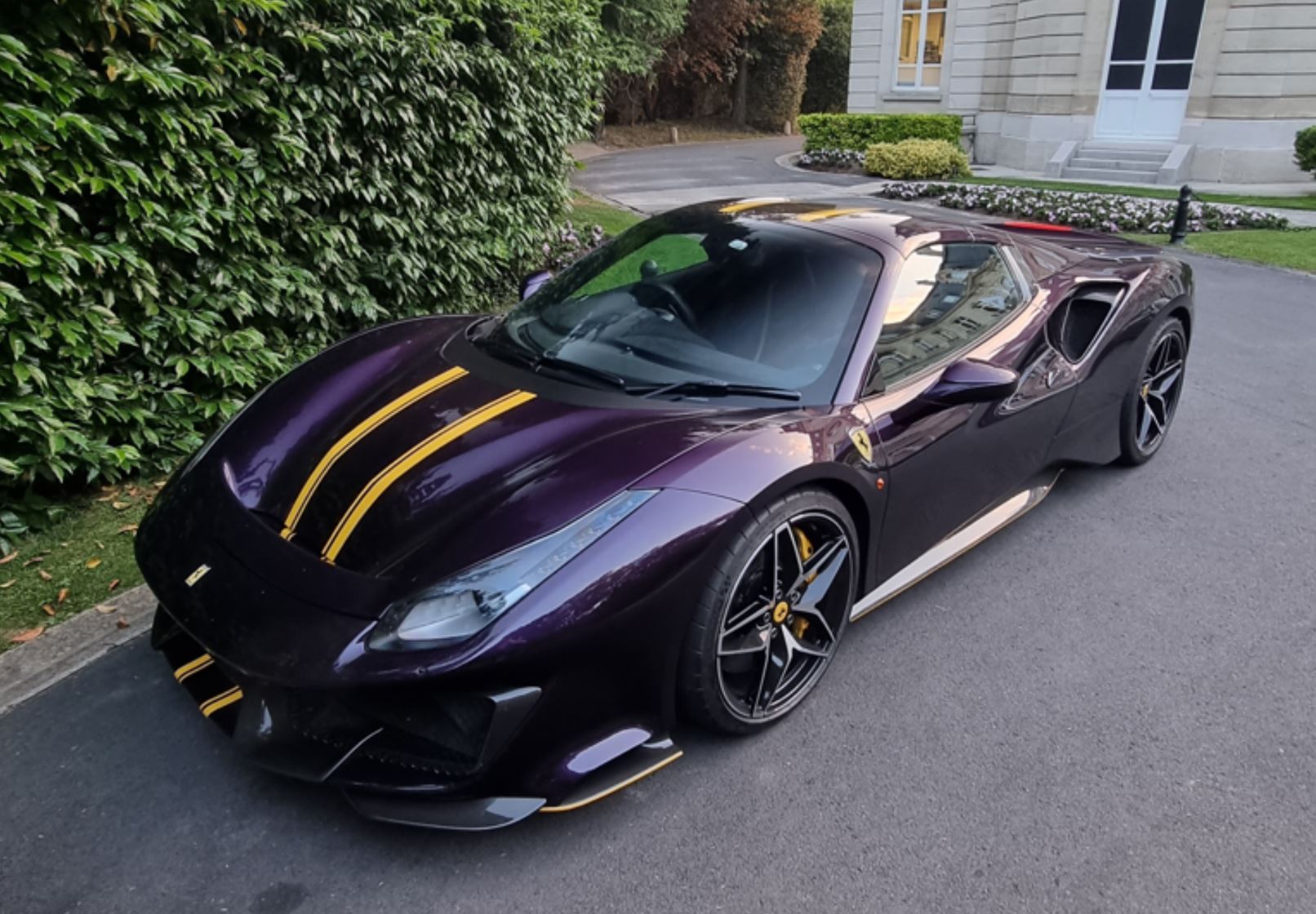 BBR *POSTAGE INCLUDED* Ferrari 488 Pista Spider Open roof Viola