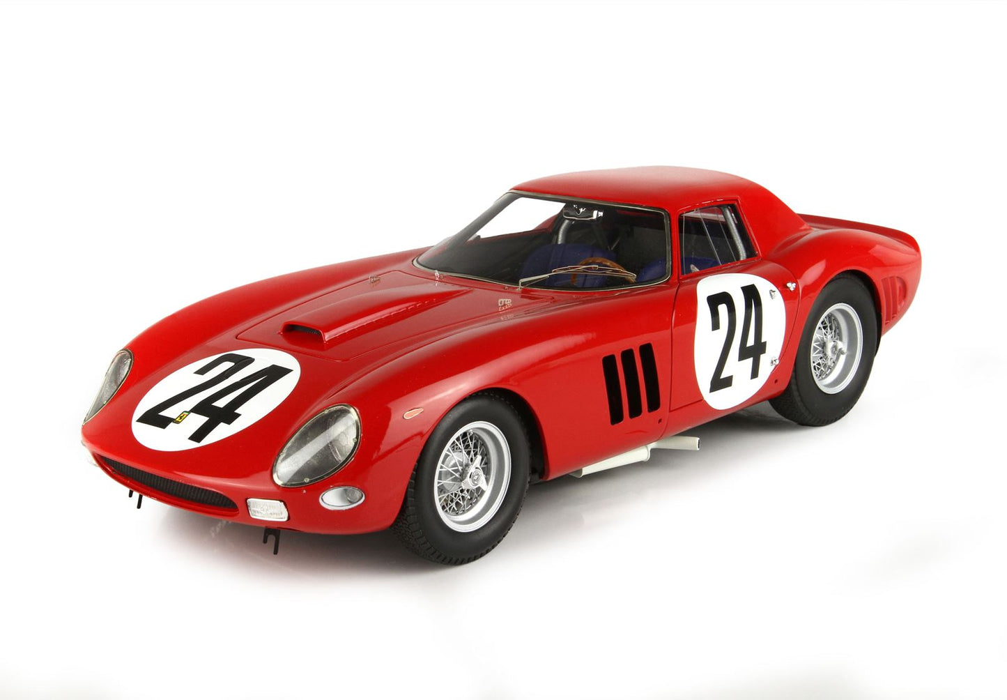 BBR Ferrari 250 GTO 24 H Le Mans 1964 S N 5575 GT Car N24 Beurlys - Bianchi 1/18 BBR1846A