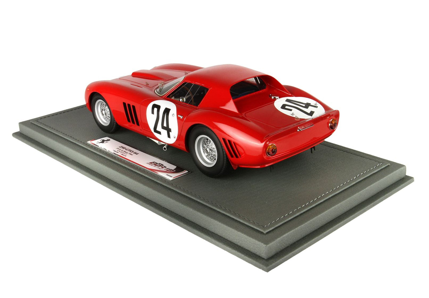 BBR Ferrari 250 GTO 24 H Le Mans 1964 S N 5575 GT Car N24 Beurlys - Bianchi 1/18 BBR1846A