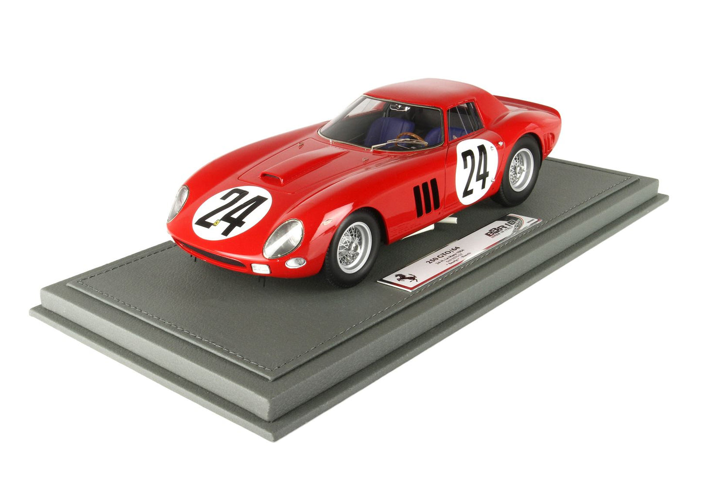 BBR Ferrari 250 GTO 24 H Le Mans 1964 S N 5575 GT Car N24 Beurlys - Bianchi 1/18