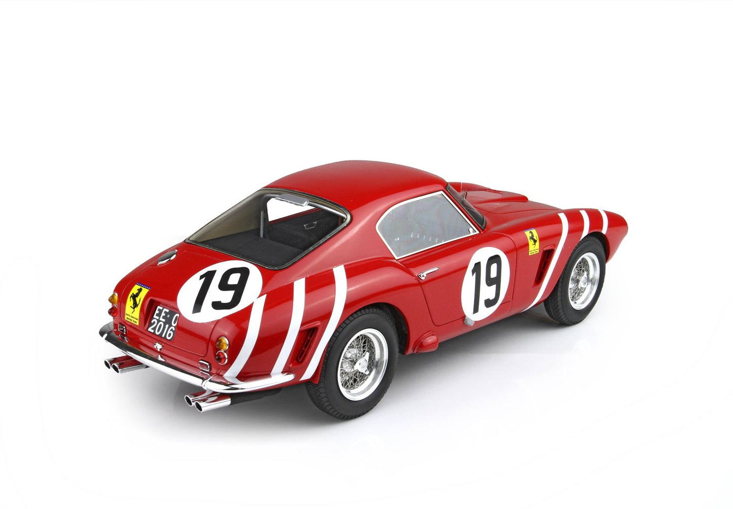 BBR Ferrari 250 SWB 24H Le Mans 1960 car n. 19 Hugus - Pabst  1/18 BBR1861E Pre-Order