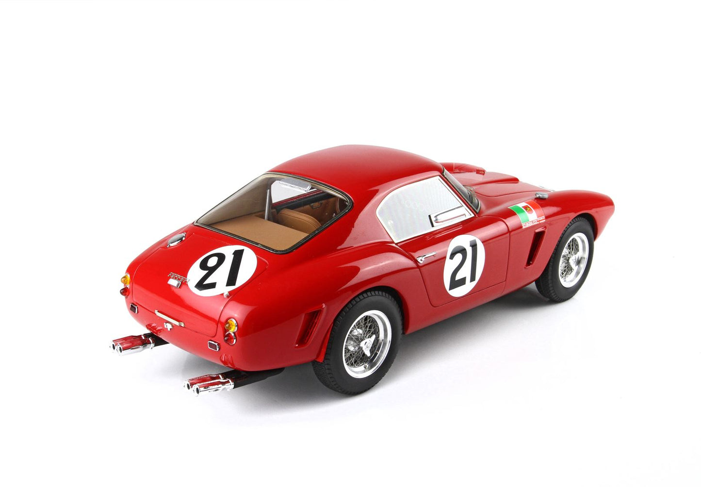 BBR Ferrari 250 SWB 24H Le Mans 1960 car n. 21 Beurlys - Bianchi 1/18 BBR1861F Pre-Order