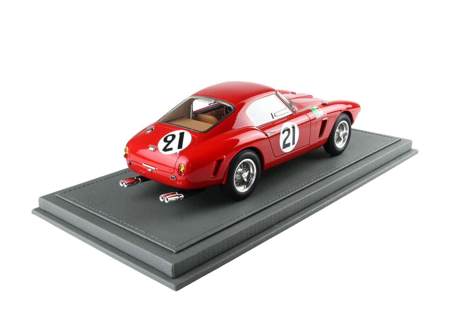 BBR Ferrari 250 SWB 24H Le Mans 1960 car n. 21 Beurlys - Bianchi 1/18 BBR1861F Pre-Order