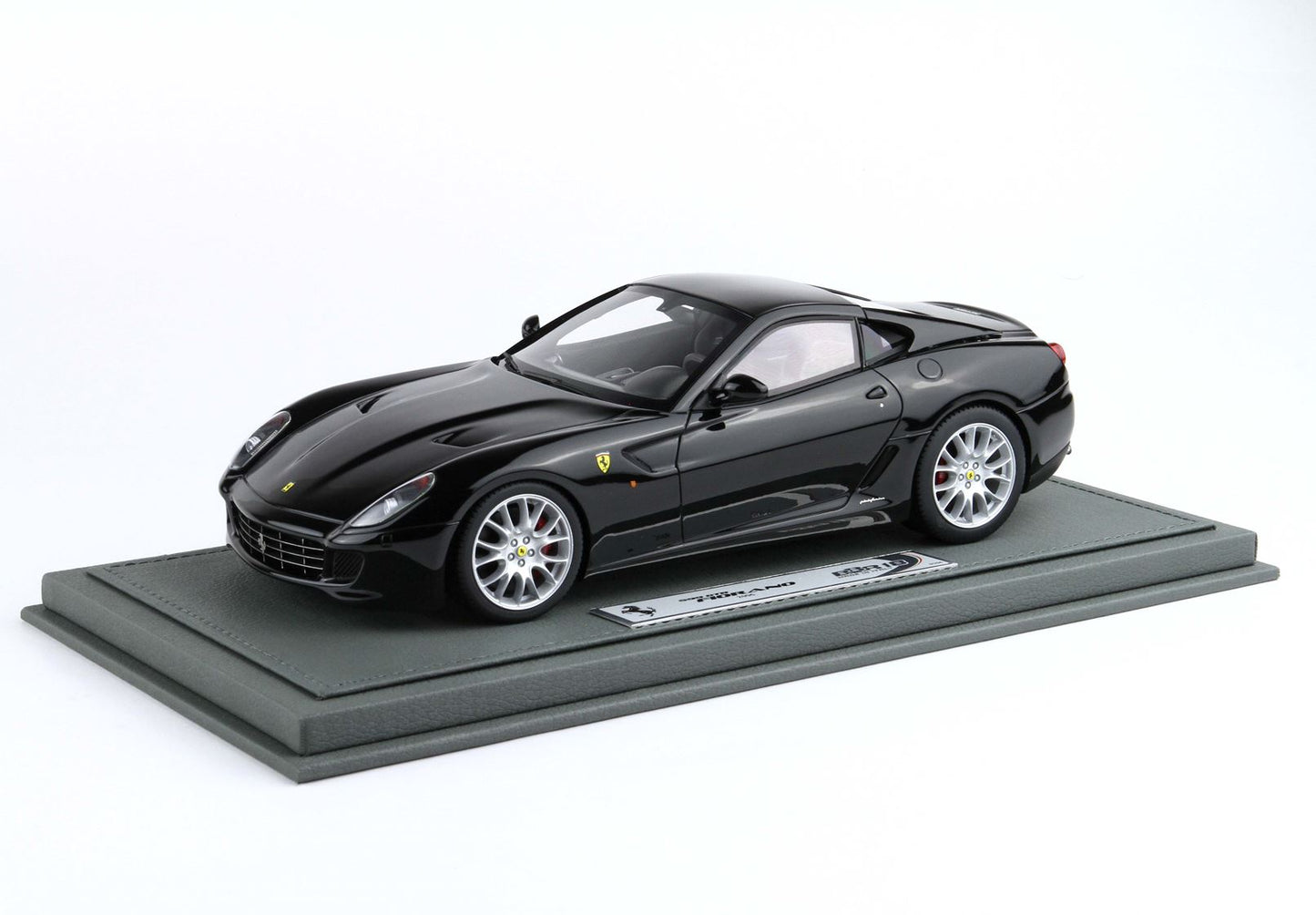 BBR *POSTAGE INCLUDED* FERRARI 599 GTB FIORANO 1/18 2006 Manual Gear DS Black Available Q4 2024 1/18 BBR1872D Pre-Order