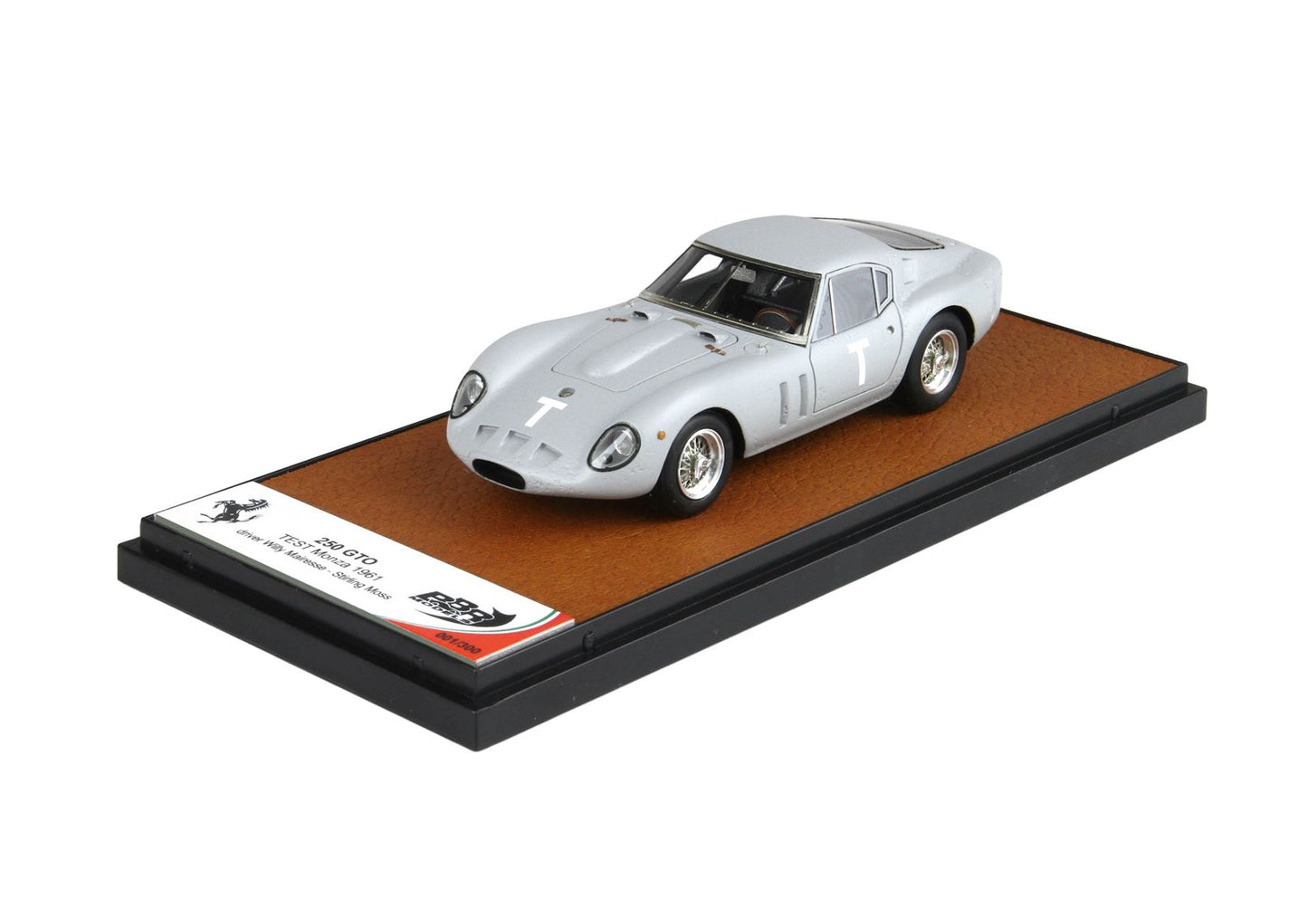 BBR Ferrari 250 GTO Test GP Monza 1961 Willy Mairesse - Stirling Moss 1/43