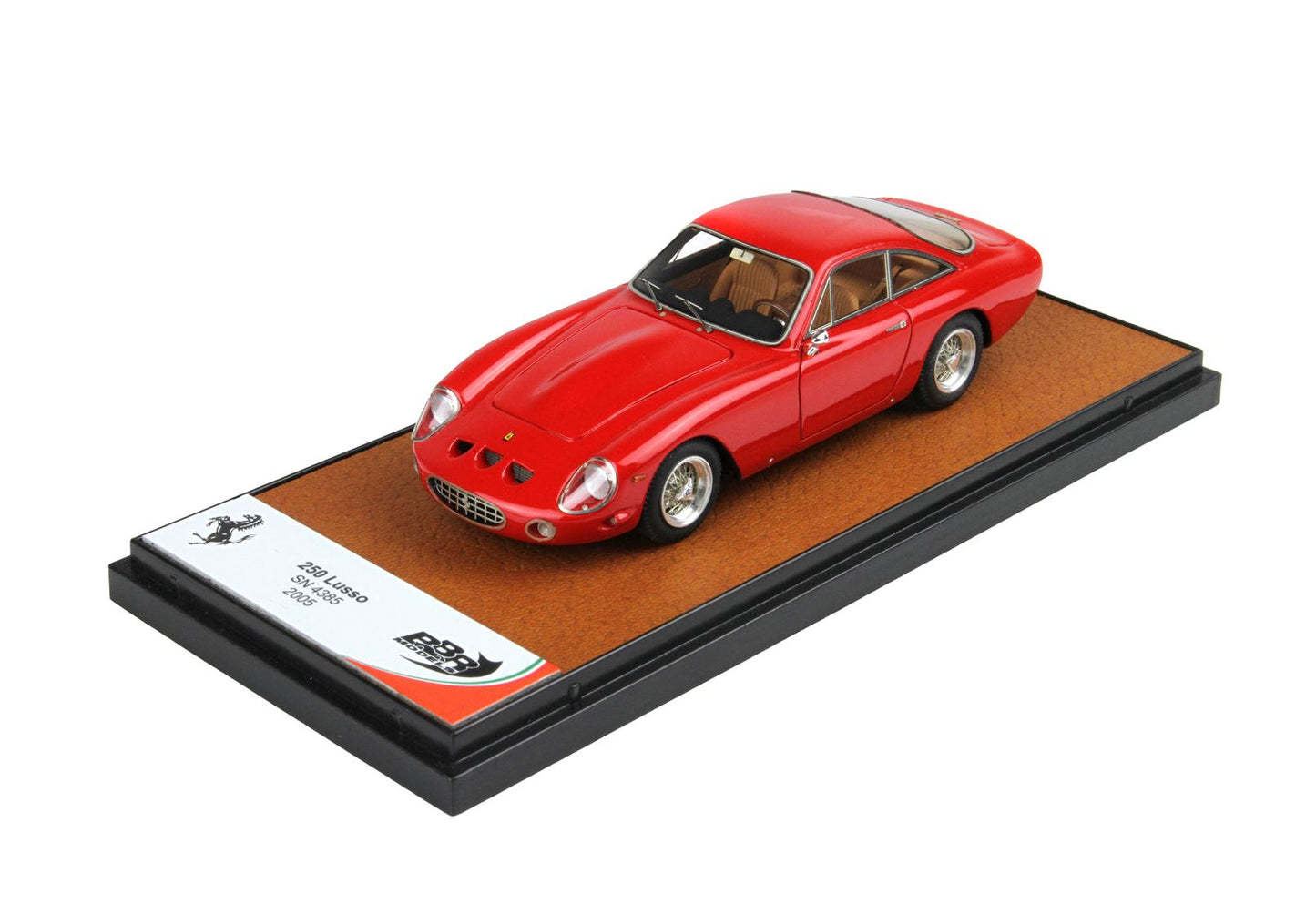 BBR  *POSTAGE INCLUDED* Ferrari 250 Lusso SN 4385 2005 red BBR263B 1/43