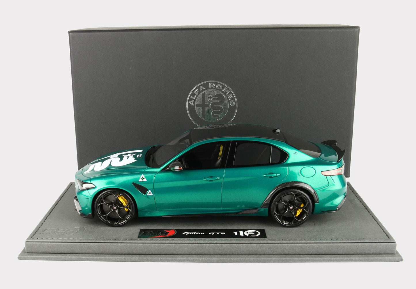 BBR Alfa Romeo Giulia GTA Special Version Verde Montreal 1/18 BBRC1851C1AR-21