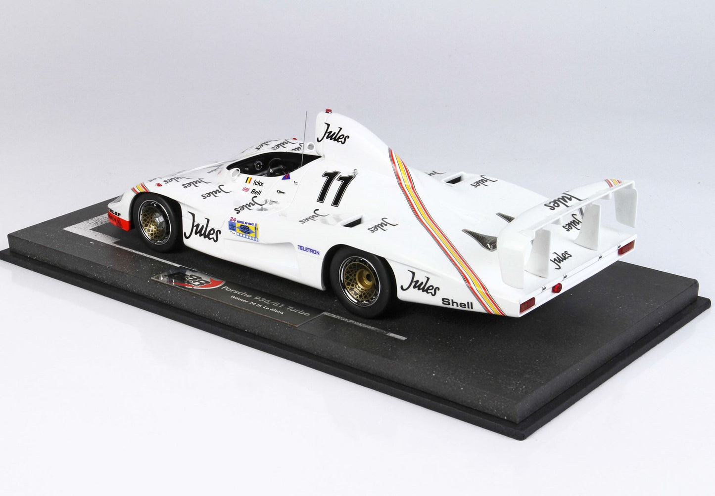 BBR Porsche 936/81 Turbo 24 H. Le Mans 1981 Bell- Ickx N° 11 winner 1/18 BBRC1853A