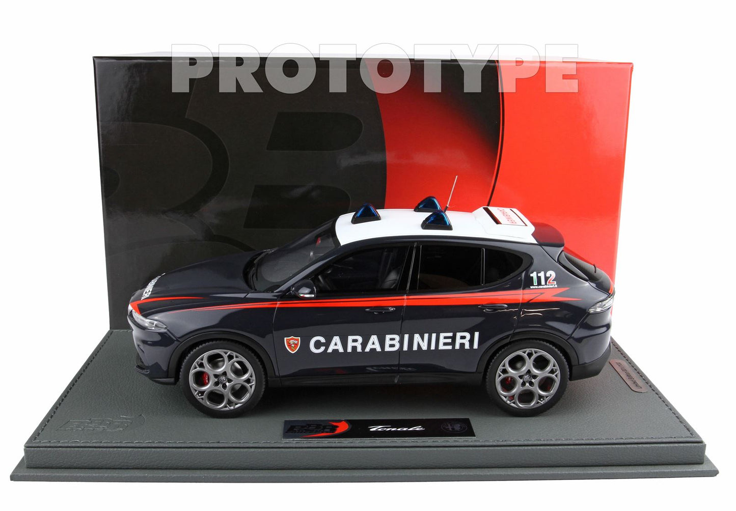 BBR Alfa Romeo Tonale Carabinieri setup 1/18 BBRC1856CAR Pre-Order