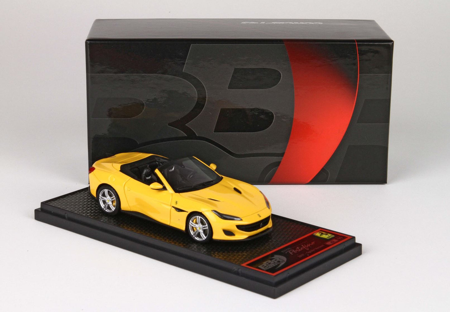 BBR Ferrari Portofino Spider version Yellow Modena 4305 1/43 BBRC207C