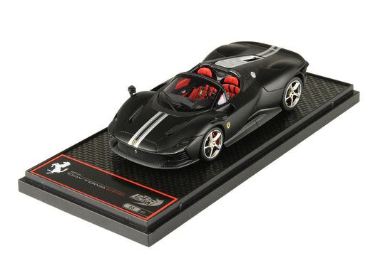 BBR Ferrari Daytona SP3 serie Icona Matt Black 1/43 BBRC267S6