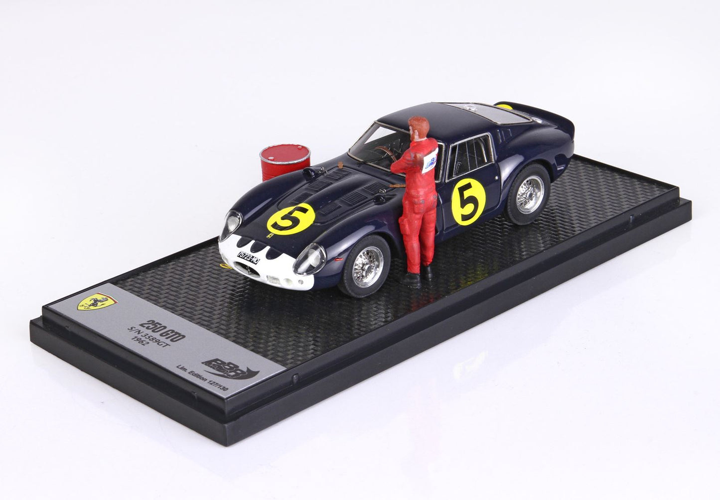 BBR Ferrari 250 GTO 1962 S/N 3589GT 1/43  BBRC269OFF