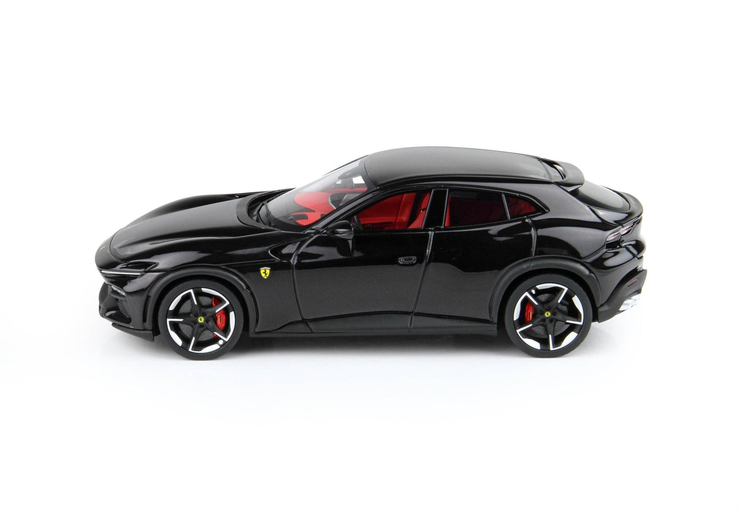 BBR Ferrari Purosangue metallic black Purosangue and red interior 1/43 BBRC272C1