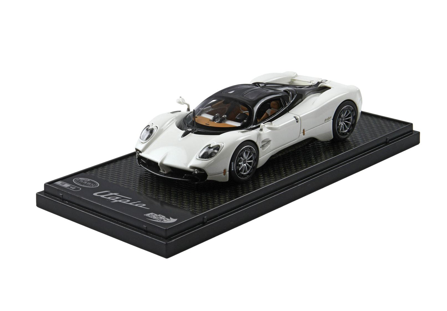 BBR Pagani Utopia Pearl White 1/43 BBRC274A