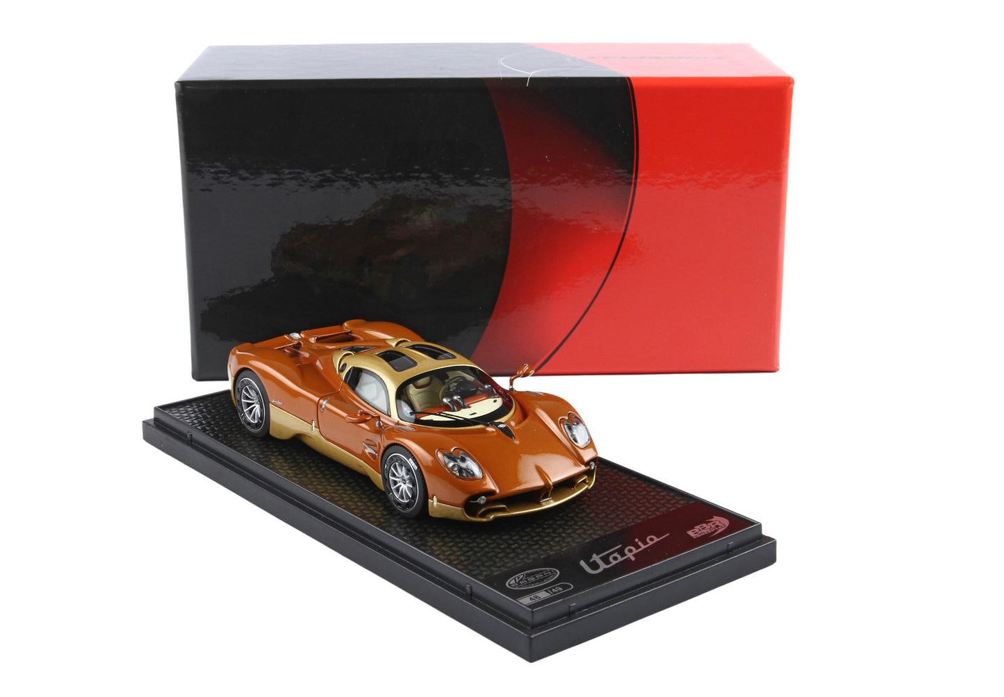BBR Pagani Utopia 1/43 Bronze Métallisé - Prévente, Neuve Sous Emballage