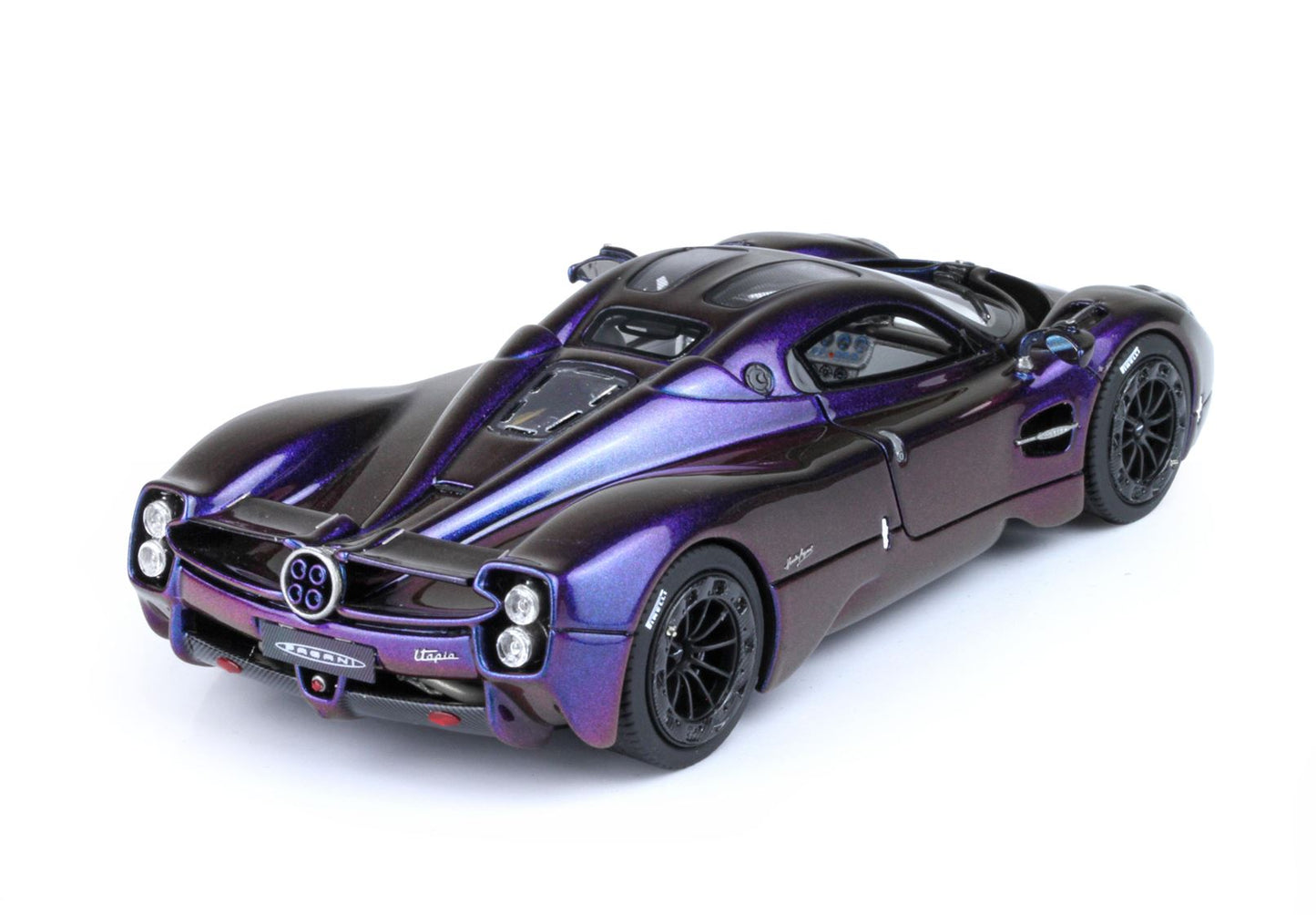 *Sold Out* BBR Pagani Utopia Chameleon and matt white interior BBRC274CHA 1/43