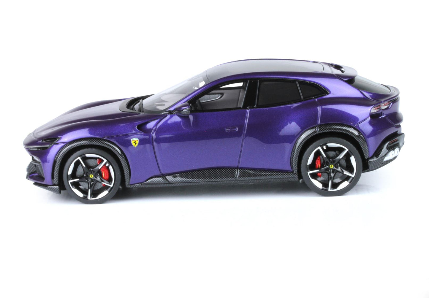 BBR Ferrari Purosangue 2022 Panoramic roof Al Humaid Violet 1/43 BBRC283C