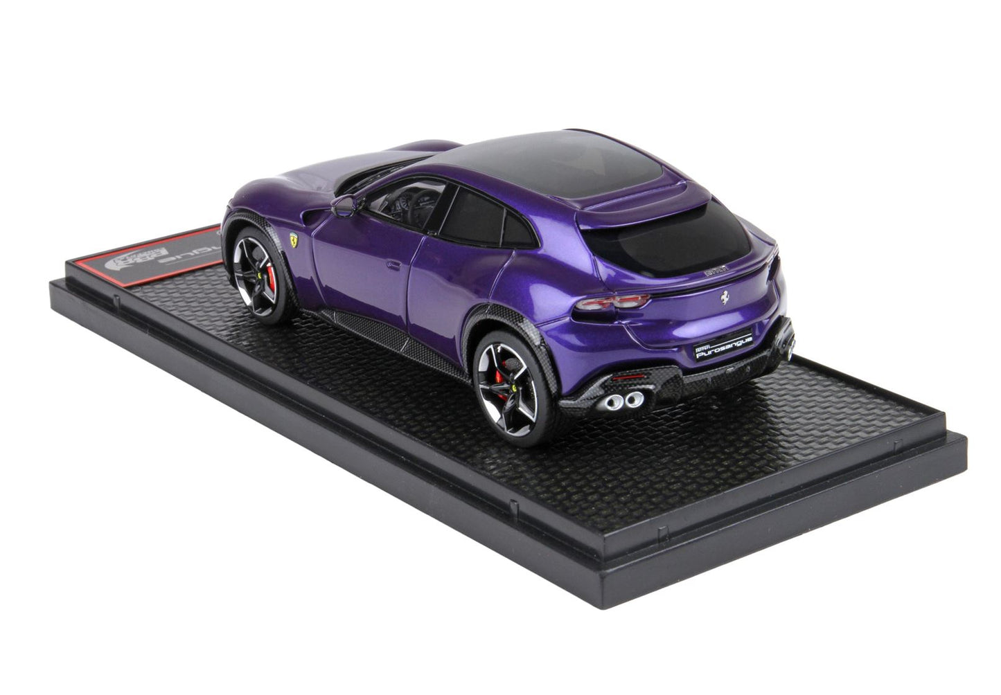 BBR Ferrari Purosangue 2022 Panoramic roof Al Humaid Violet 1/43 BBRC283C