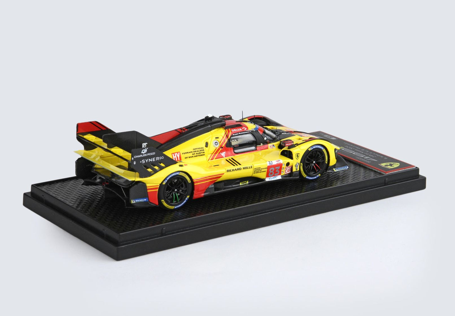 BBR (* Shipping included*) Ferrari 499P car n. 83 - Le Mans 2024 drivers Kubica Ye Shwartzman 1/43 BBRC304C