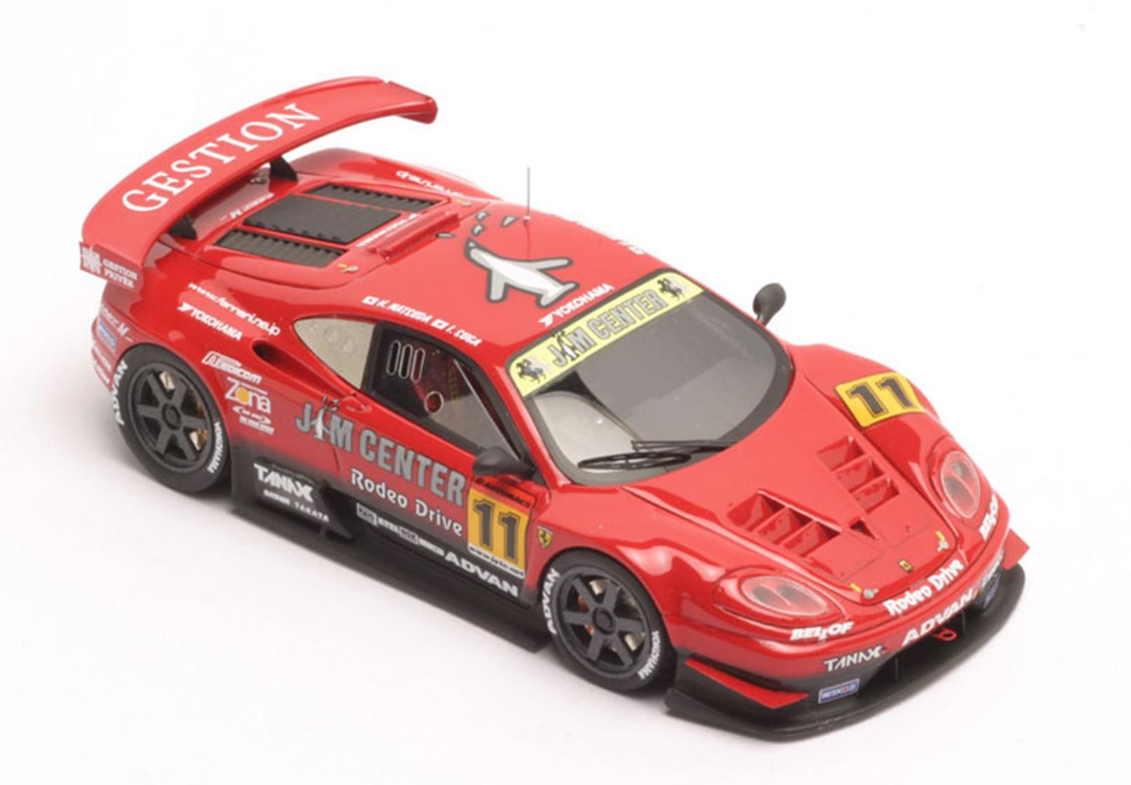 BBR BG275 FERRARI 360 N-GT JGTC 2004TEAM RODEO DRIVE CAR N.11 1/43