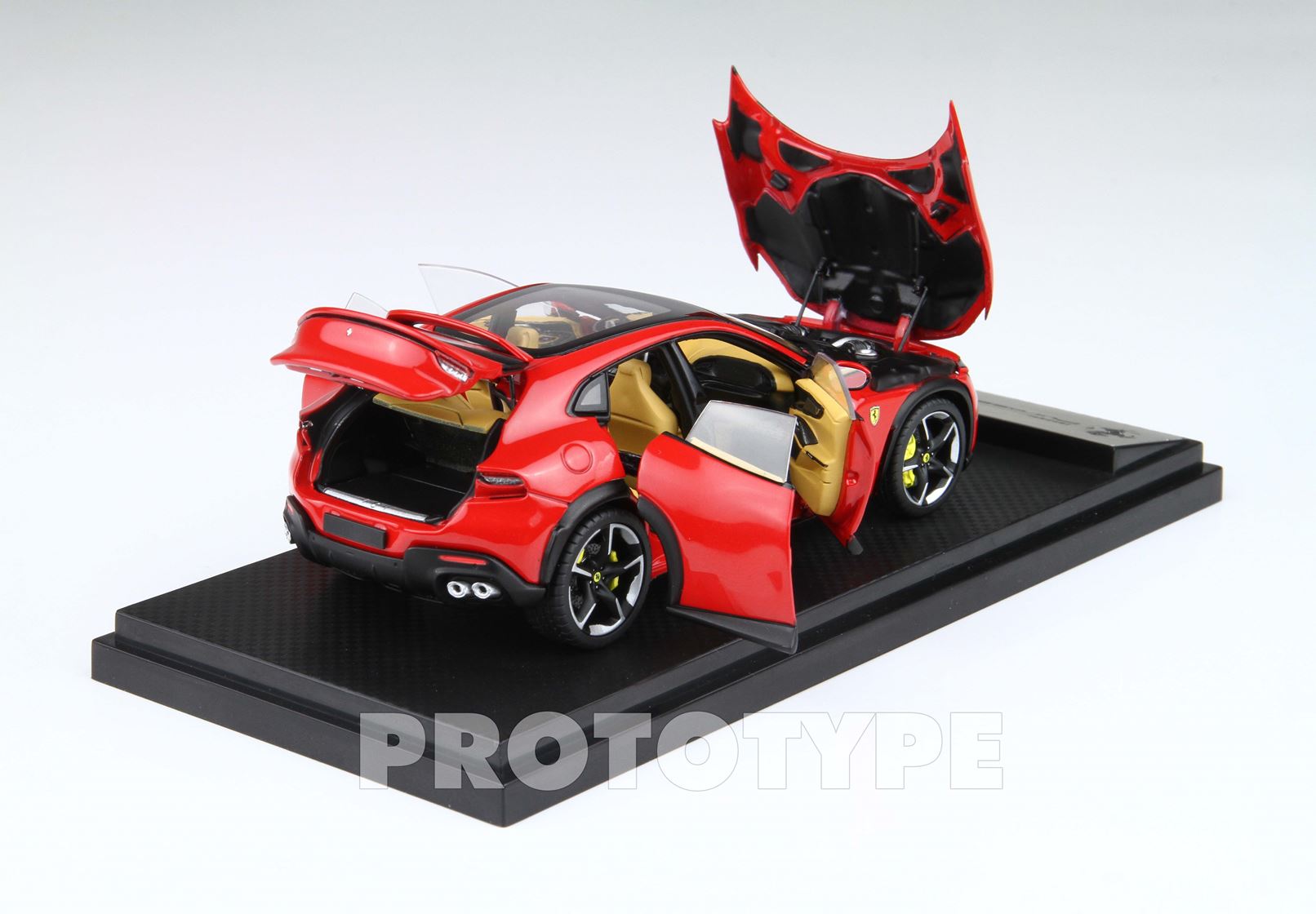 BBR *POSTAGE INCLUDED* Ferrari Purosangue diecast full open