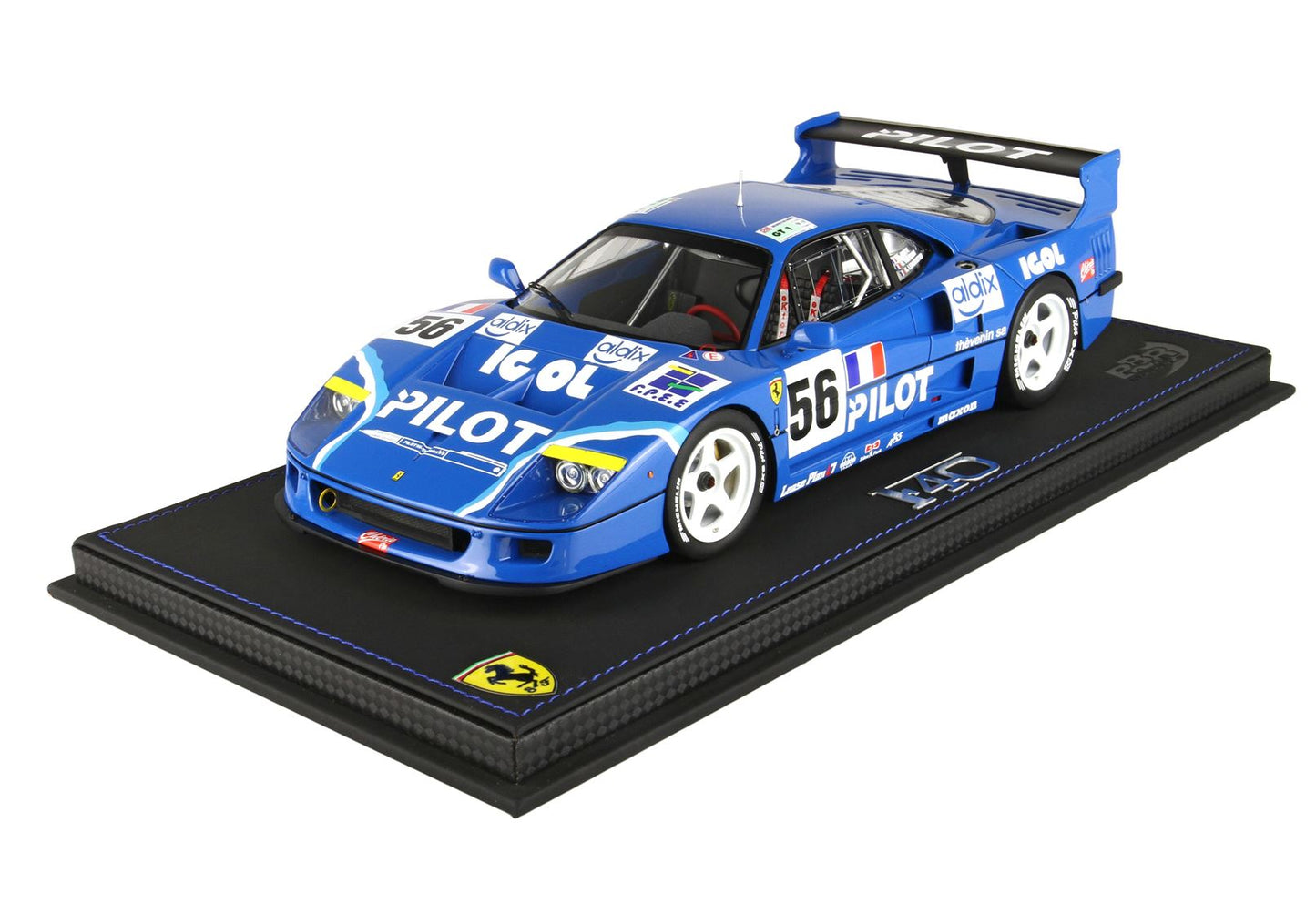 BBR Ferrari F40 LM Le Mans 1996 Pilot Pen Racing 1/18