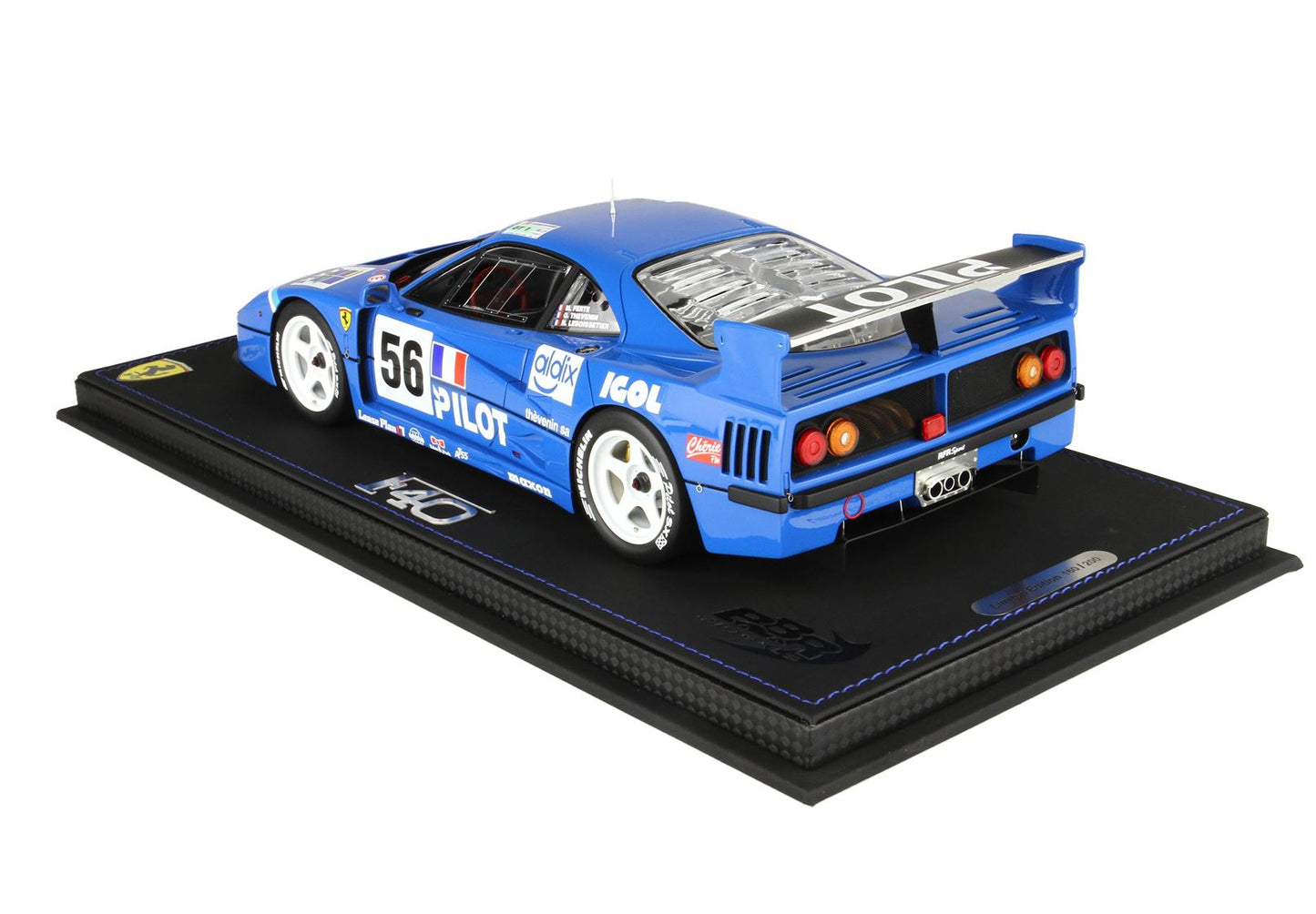 BBR Ferrari F40 LM Le Mans 1996 Pilot Pen Racing 1/18 P18139H