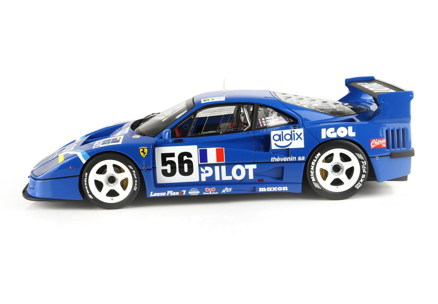 BBR Ferrari F40 LM Le Mans 1996 Pilot Pen Racing 1/18 P18139H