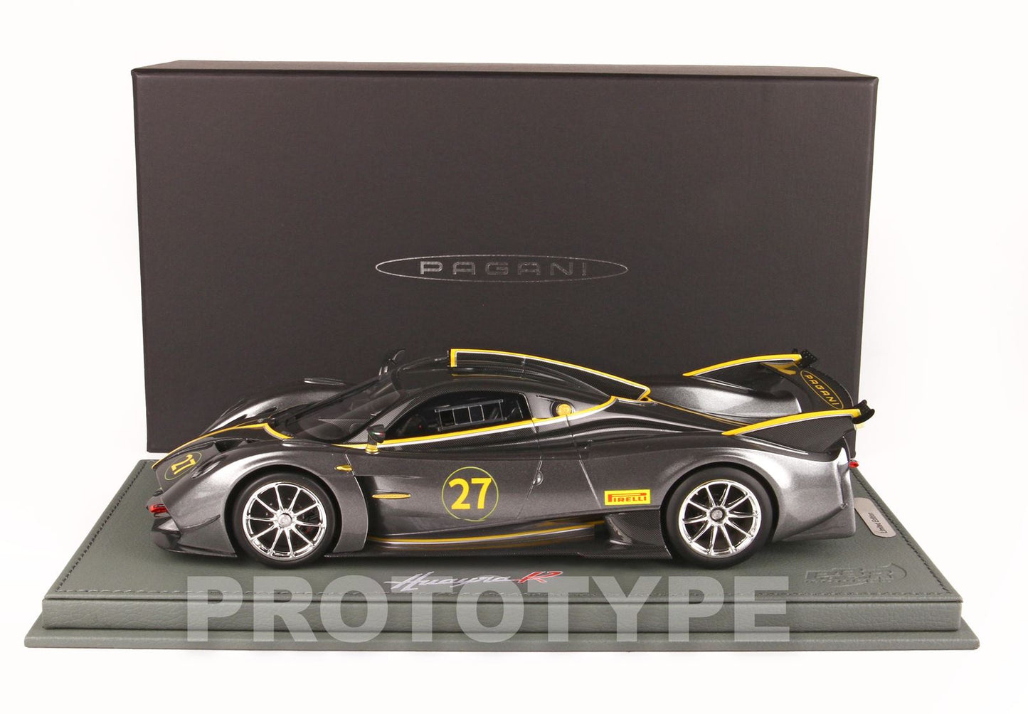 BBR Pagani Huayra R Metallic Grey 1/18 P18218B P18218B Pre-Order