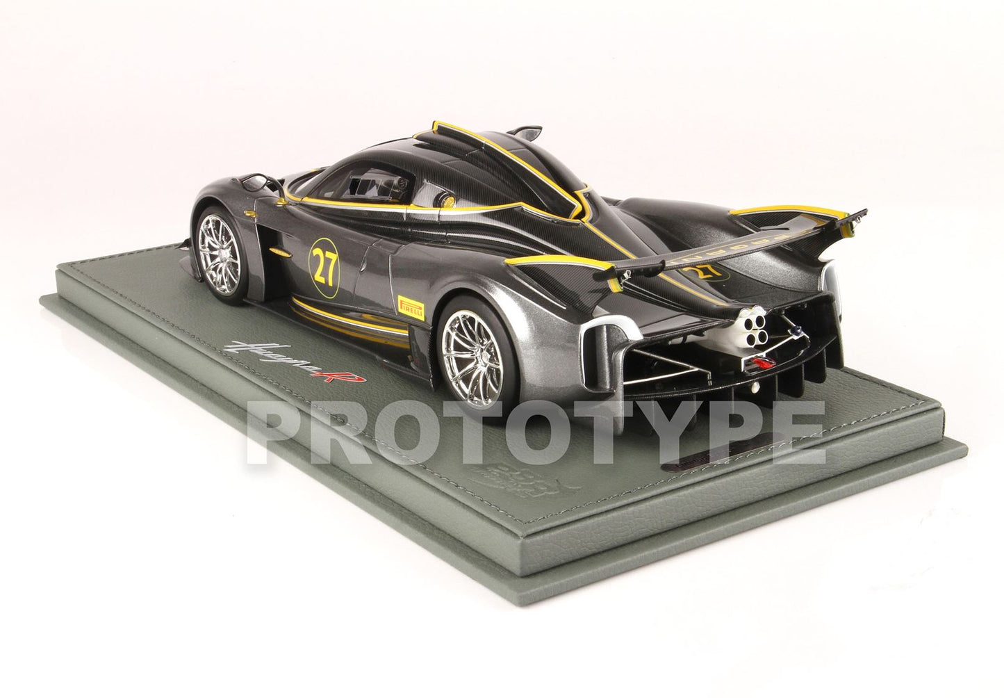 BBR Pagani Huayra R Metallic Grey 1/18 P18218B P18218B Pre-Order