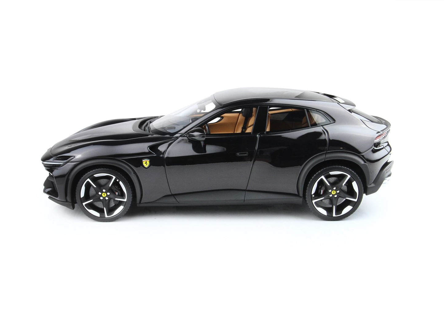 BBR Ferrari Purosangue Black purosangue met 1/18 P18219C