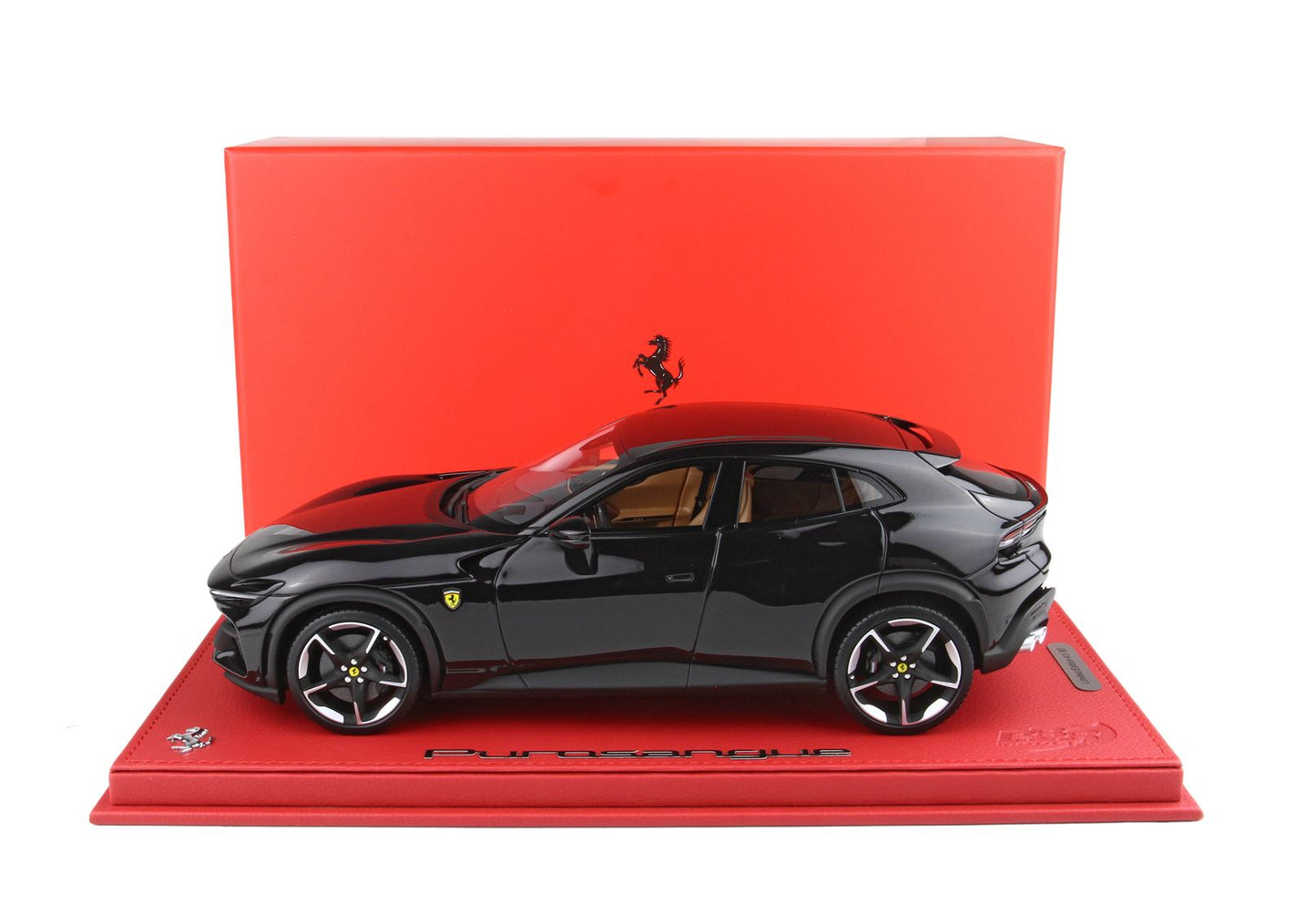 BBR Ferrari Purosangue Black purosangue met 1/18 P18219C