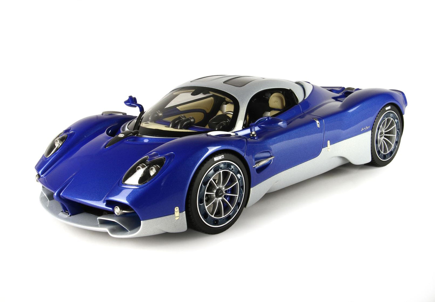 BBR Pagani Utopia M208 Blue Metallizzato 1/18 P18223E1