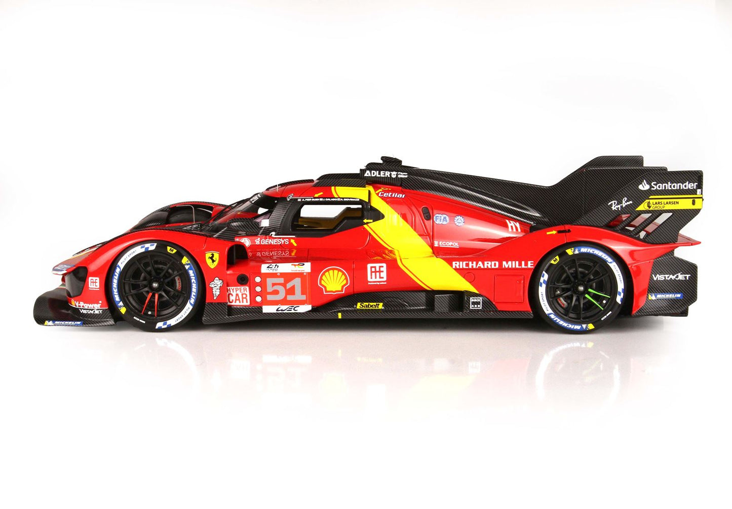 BBR Ferrari 499P car n. 51 Winner Le Mans 2023 P18235 1/18