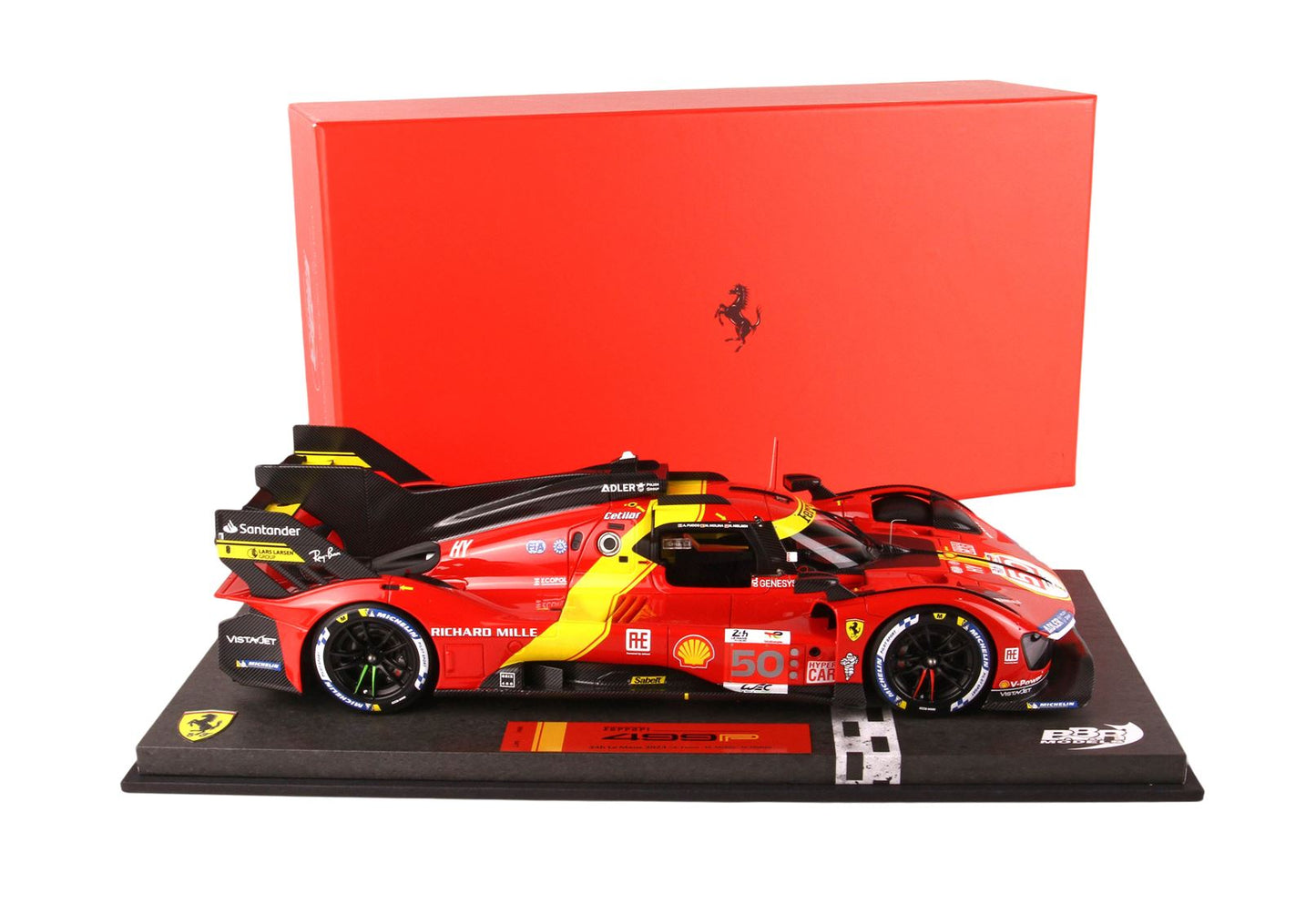 Model Car Bbr Models 1/18 Ferrari 499P #50 24h Le Mans 2023 Ltd. | Motorsport Maranello Model Car Bbr Models 1/18 Ferrari 499P #50 24h Le Mans 2023 Ltd. | Motorsport Maranello