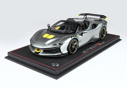 BBR Ferrari SF90 XX Spider Grey Competition 1/18