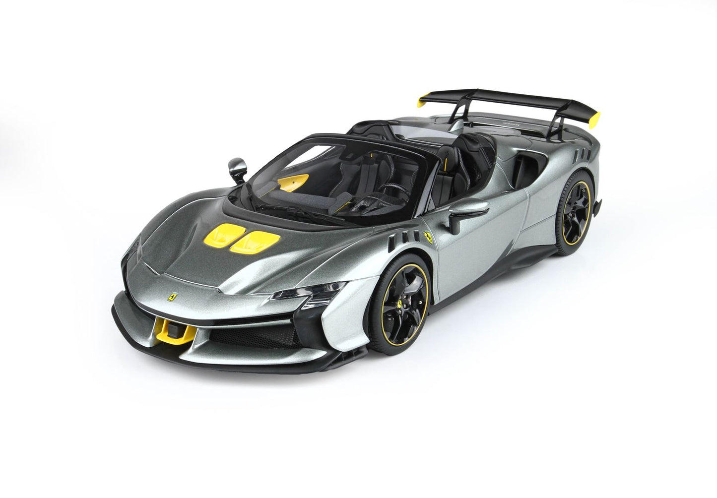 BBR Ferrari SF90 XX Spider Grey Competition 1/18 P18238E