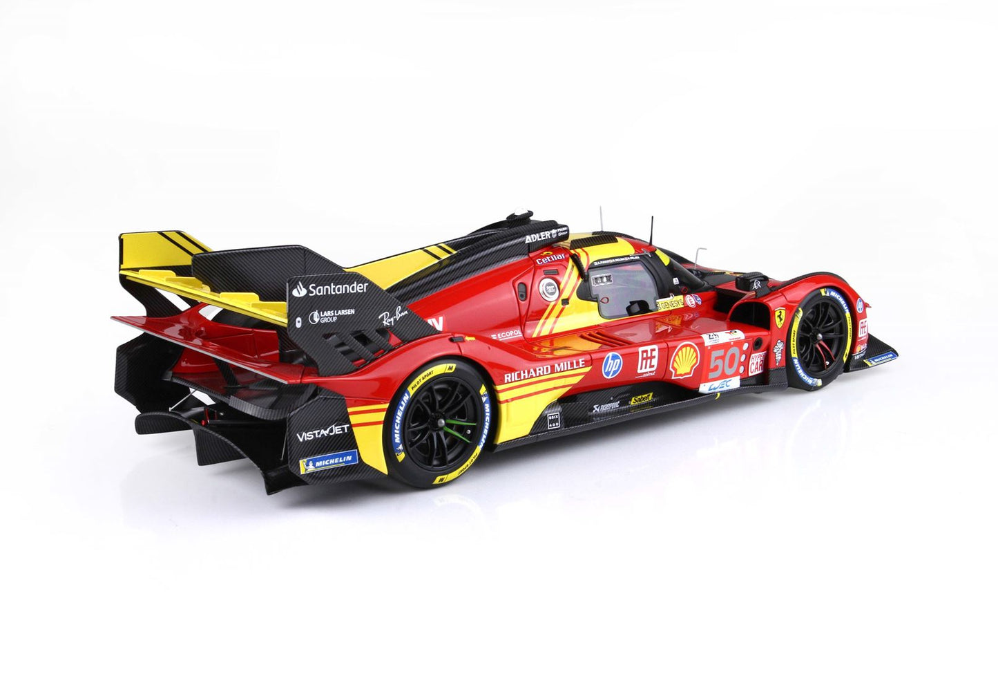 BBR Ferrari 499P car n. 50 - Winner Le Mans 2024 drivers Fuoco Nielsen Molina 1/18 P18252A Pre-Order