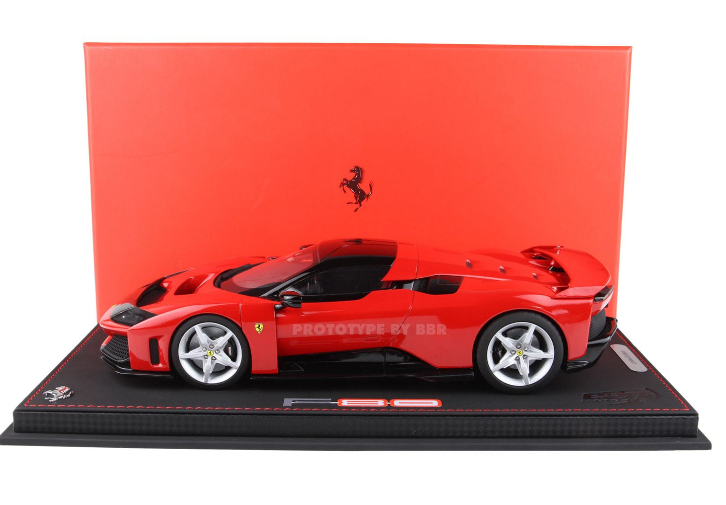 BBR Ferrari F80 Rosso Corsa - silver wheels 1/18 P18253A Pre-Order