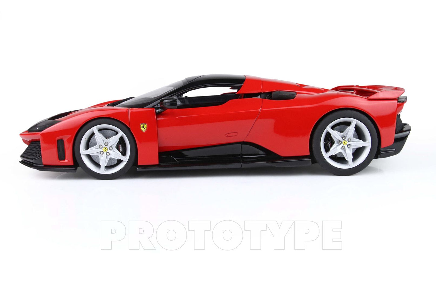 BBR Ferrari F80 Rosso Corsa - silver wheels 1/18 P18253A Pre-Order