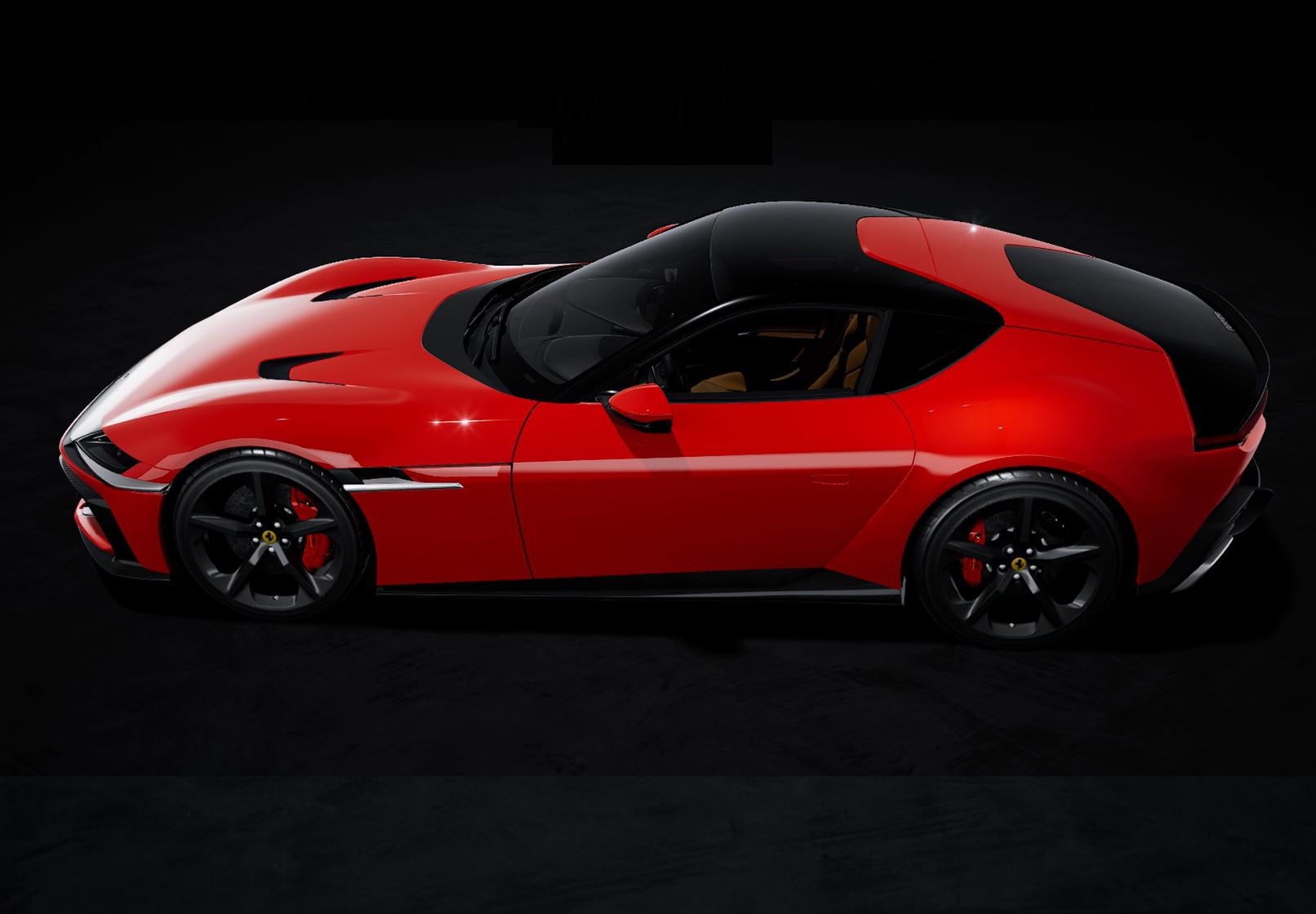 BBR *POSTAGE INCLUDED* Ferrari 12Cilindri Panoramic roof Rosso