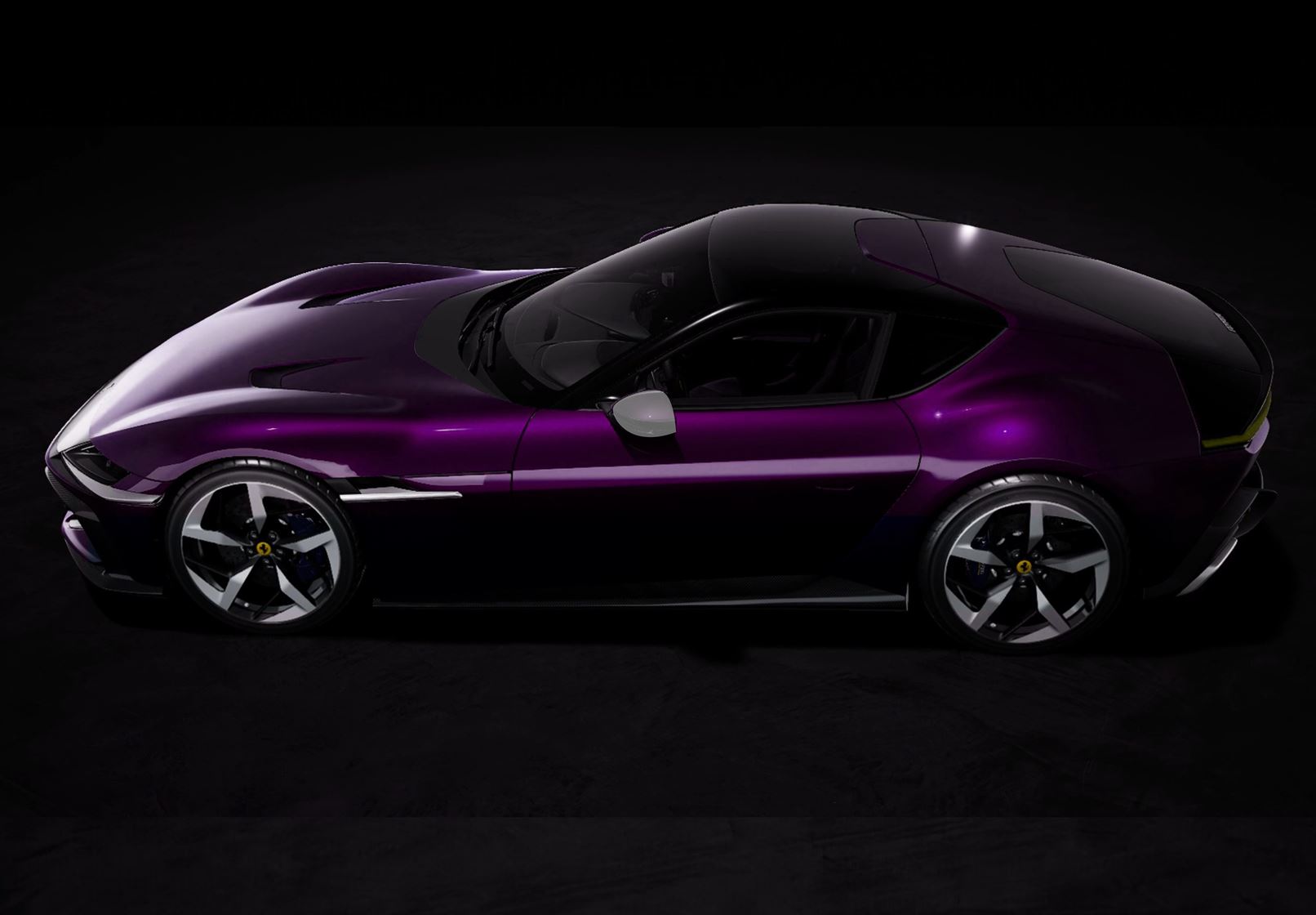 BBR *POSTAGE INCLUDED* Ferrari 12Cilindri Panoramic roof Violet al