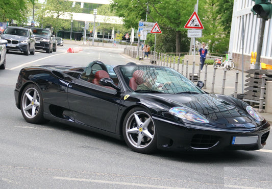 Ferrari 360 Modena Spider manual gear Gloss Black - Bordeaux