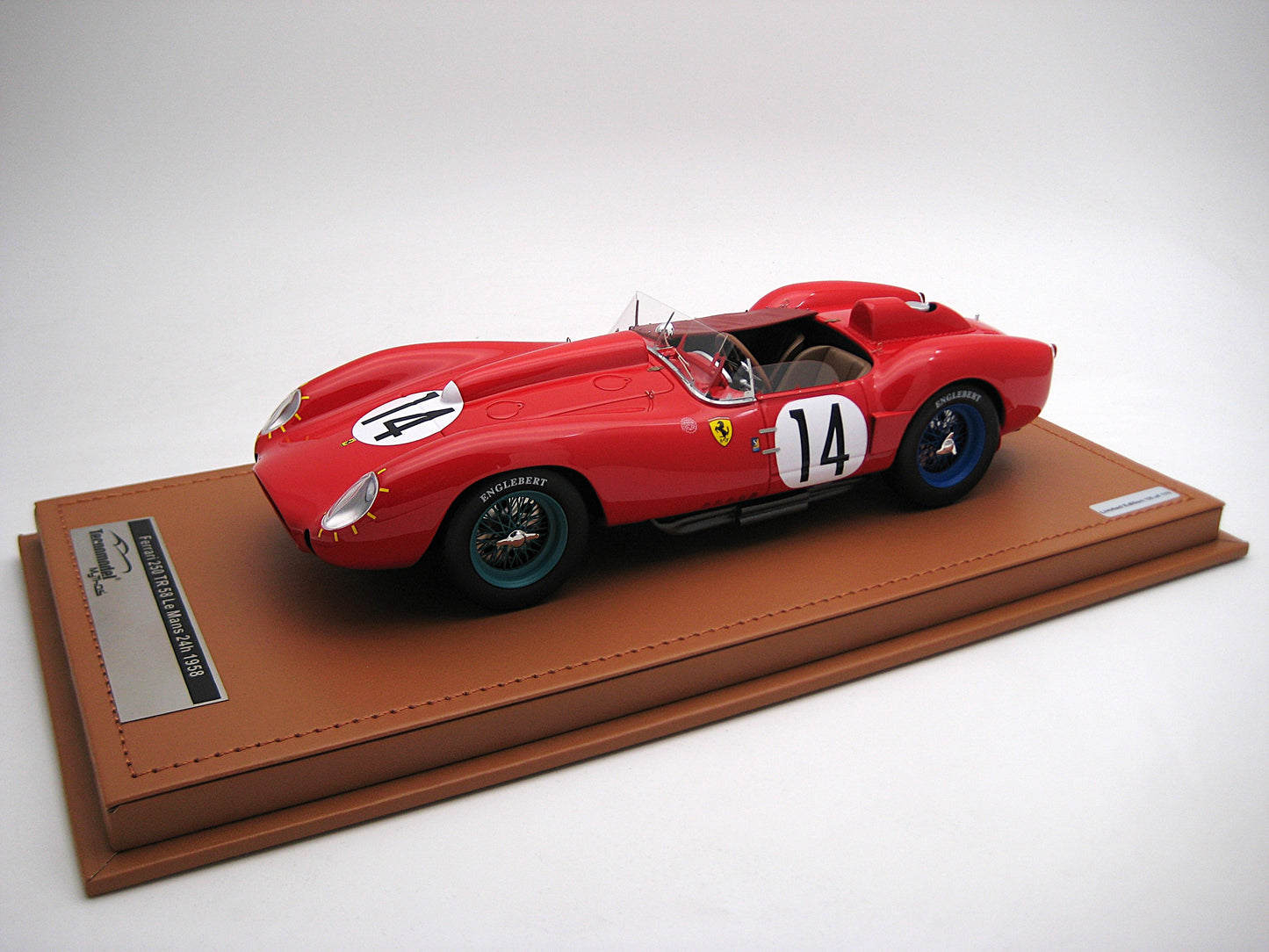 Tecnomodel TM18-260B Ferrari 250 TR 58 Le Mans 24h 1958  #14 Winner O.Gendebien - P.Hill 1/18